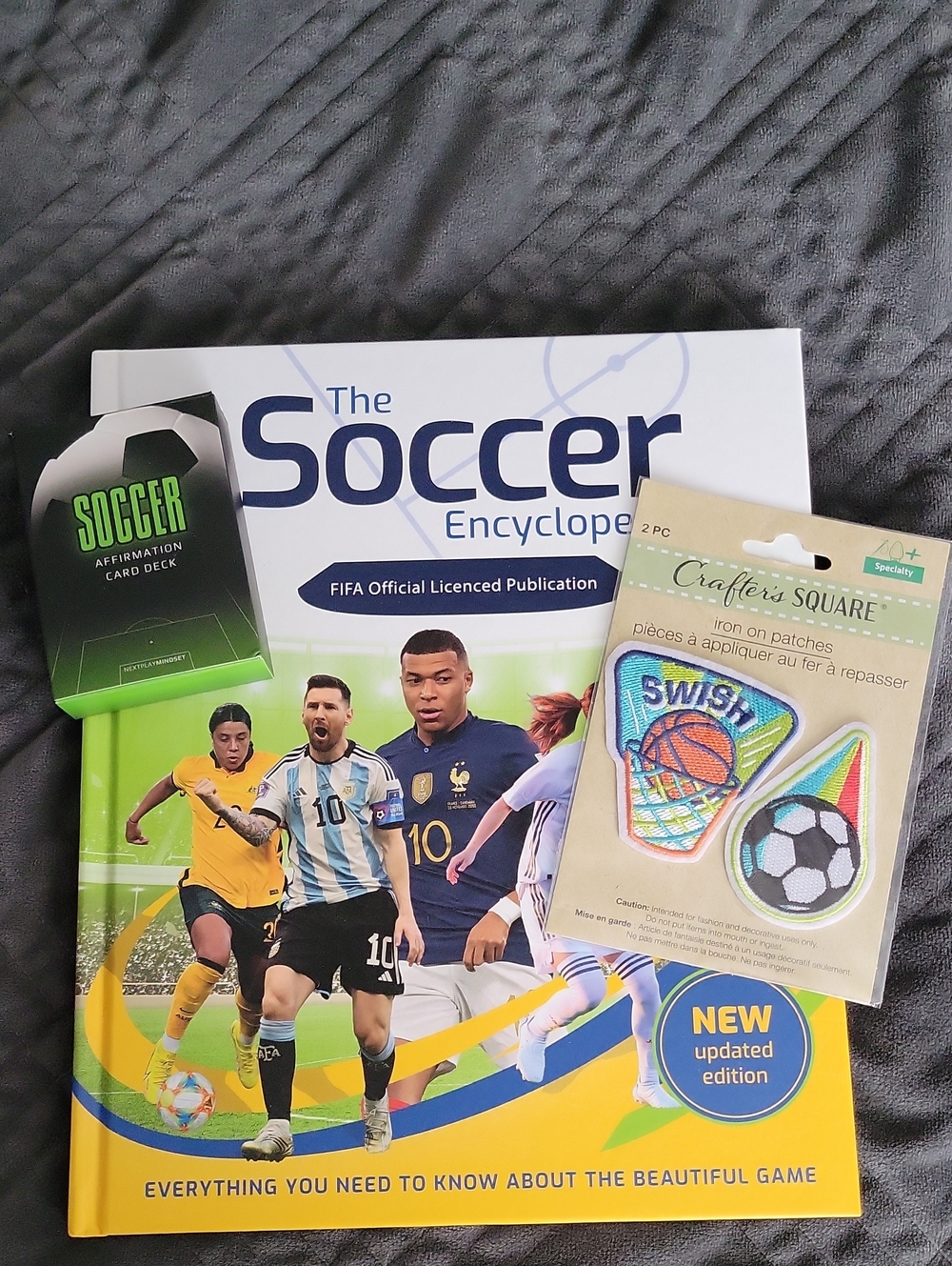 FIFA The Soccer Encyclopedia Book, Soccer Affirmation Cards Brand New